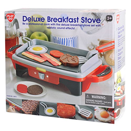 Preisvergleich Produktbild Playgo 3670 - Deluxe Frühstücksherd, Küchenspielzeug