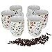 Produktbild Van Well 6er Set Kaffeebecher Serie Vario Porzellan - Farbe wählbar, Farbe:flowers