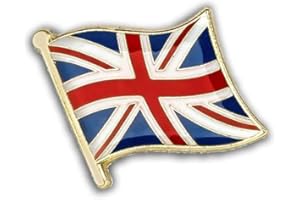 Clj Charles Le Jeune Pin's Drapeau Royaume Uni Flottant - Drapeaux - qualité de finition - Epingle - Broche - Badge - PINS EUROPE