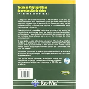 Técnicas Criptográficas de Protección de Datos. 3ª Edición actualizada.