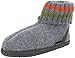 Haflinger  Hüttenschuh Paul High Unisex-Adult  Gray Grau (anthrazit 4) Size: 27
