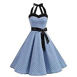 ✄【Stil】Geeignet für fast alle Gelegenheiten. Ideal für Freizeit, Urlaub, Strand, Party, Hochzeit Wenn Sie ein preiswertes Cocktailkleid benötigen, ist dieses elegante Kleid von iFRich Ihre beste Wahl.