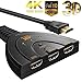 Price comparison product image L&U 3 Port HDMI Splitter Adapter Mini Cable HDMI Switch 4K*2K 1080P Switcher 3 in 1 out Port Hub for HDTV for PS3 PS4