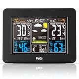 FanJu FJ3365 Digital Wetterstation Color mit Weckfunktion...
