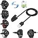 Produktbild Fun Sponsor Garmin Forerunner Ladeklemme, Garmin Forerunner 35 235 Ladekabel- kompatibel Ladekabel für Forerunner 230, 235, 630 Ersatz USB Charge Ladegerät Lade Kabel Draht für Garmin GPS Watch (1 pack)