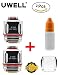 Produktbild uwell valyrian Coil (2 Pcs) + Glas Tube Pyrex 4 Ersatz-Verdampferköpfe mit 0,15 Ohm für Den Valyrian,
