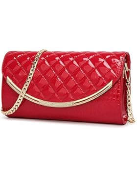 FavoMode Handtasche Mädchen Clutch Bag Handtasche Party Hochzeit Abendtasche Kette Tasche Umhängetasche