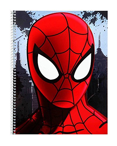 Spiderman bloque de Collegeblock – Cuaderno de espiral a4 80 hojas Escuela (1)