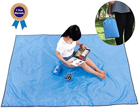 Waterproof Camping Tarps, Hiker Camping Tarp, Mutifunctional Tent Footprint with Drawstring Carrying Bag for Picnic, Hiking