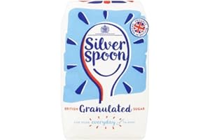Silver Spoon 453068 Granulated Sugar 1Kg, Aluminium, White