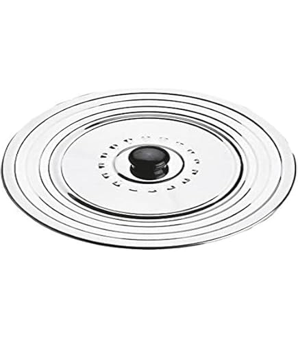 Ibili 714237 couvercle à usage multiple 37 cm en inox (avec trous