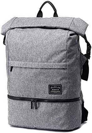 Multifunction High capacity Backpack Man Travel Tourism Waterproof Anti-theft Movement Notebook casual bag (grey)