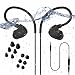 Produktbild Avantree Sicherer Sitz Wasserdichte Kopfhörer Schwimmen / In-ear Sport Ohrhörer, Laufen / Joggen, Tauchen, Surfen, IPX7, Kurze Schnur mit Ohrhaken Kabelund 6 Paaren Soft Ohrstöpsel