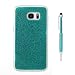 Produktbild Galaxy S7 Edge HandyHülle,Grandoin® Shiny Glitter Glänzend Bling Glitzer Design Ultra Dünn Weiche TPU Silikon Schutz Handy Hülle Handytasche HandyHülle Etui Schale Schutzhülle Case Cover für Samsung Galaxy S7 Edge (Grün)