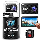action cam 4k ultra hd 📷Touch screen und elektronische Bildstabilisator📷Die Actioncam besitzt einen elektronischen Verwacklungsschutz und wirken Aufnahmen erstaunlich ruhig. Per Wisch- und Tipp-Gesten lassen sich Aufnahmen durchTouch-Display betrachten, Einstellungen wie Auflösung und Bildwinkel vornehmen sowie die Kamera einstellen.