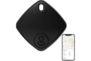 ZECAMIN Key Finder Tag, Bluetooth Key Tracker Trabaja con Apple Find My, Air Tag Smart Luggage Tracker para maleta, bolso,mochila,billetera, batería reemplazable Ubicación Etiquetas Item Finder Tracker Device