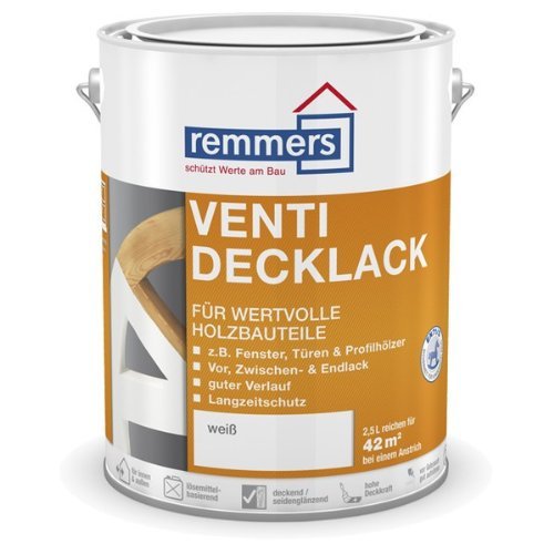 Remmers Venti Decklack - weiß 2,5ltr