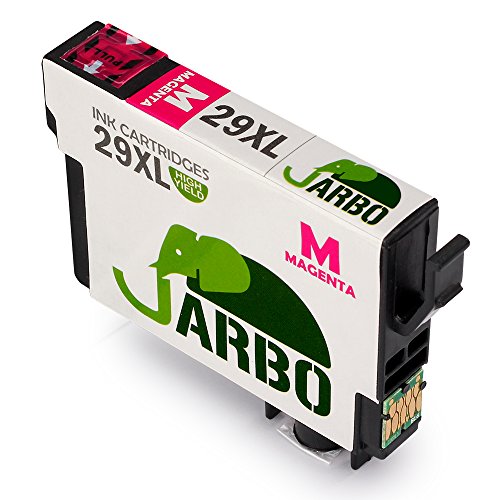 JARBO Kompatibel 29XL Tintenpatronen mit Dem Neuesten Aktualisierten Chip Kompatibel für Expression Home XP-332 XP-335 XP-235 XP-432 XP-435 XP-245 XP-247 XP-342 XP-345 XP-442 XP-445 (2 Schwarz,1 Cyan,1 Magenta,1 Gelb) - 4
