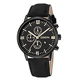 Lazzgirl Geneva Uhr 657 Gürtel Einzelkalender(Bunt,One Size)