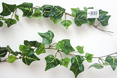 5 x Efeugirlande Efeu je ca. 160 cm Tischdekoration Kunstblumen Efeuranke