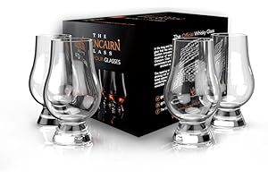 Verre À Whisky Glencairn, Lot De 4 Dans Un Coffret Cadeau En Carton