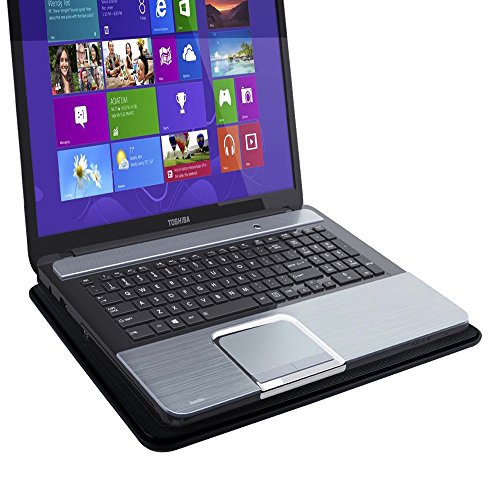Zacro Laptop Kühler Notebook Cooler Kühlpad 15.6 – 17 Zoll 3 x Lüfter 2 x USB mit blauer lED Lampe Inkl.1 Stück zusätzliches Mousepad - 7