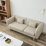 Tamaño del producto: 180 x 70 x 71 (largo x ancho x alto), ahorra espacio, adecuado para sala de estar, dormitorio, sala de estudio, etc.