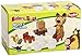 Produktbild BIG Spielwarenfabrik 800057090 - PlayBIG Bloxx Masha und der Bär Starter Set, 3- fach sort