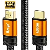 8K Premium 2.1 HDMI Kabel Ultra HDTV 8K HDMI Kabel – 1,5 Meter, 48 Gbit/s, 4K@120Hz / 8K@60Hz, Dynamic HDR-10+, eARC, Variabl