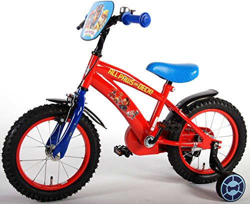 Paw Patrol Fahrrad 14 Zoll Kinderfahrrad Kinder Rad Jungen Mädchen Rot 61450 - 7