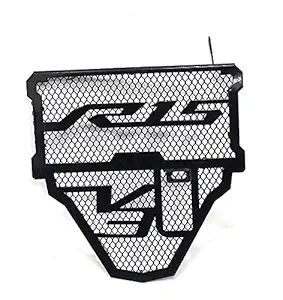 SMS TRADERS Motorcycle Radiator Guard Grill Protection Water Tank Guard for Yamaha Version 3 R15 (Black)