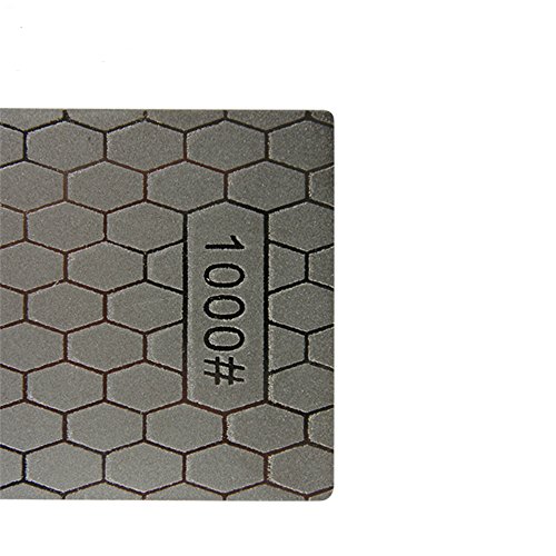 Sharp Mx Professional Waben-Design Diamant-Schleifstein Schleifstein Kantenschärfen Stein Küchenmesser Schärfer Werkzeug 1000 # Grit - 3