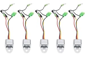 5pcs Low Oil Sensor with Alarm for GX160 GX200 GX240 GX270 GX340 GX390 Engine Generator with Motor, Lawn Mower Parts, Water Pump