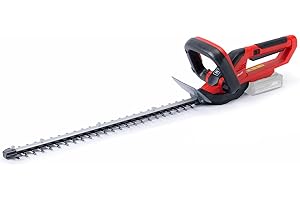 Einhell Power X-Change 18V Cordless Hedge Trimmer - 55cm (22 Inch) Cutting Length, Laser-Cut Diamond-Ground Steel Blades - GE-CH 1855/1 Li Electric Hedge Trimmer Cordless (Battery Not Included)