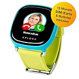 XPLORA-Telefonuhr für Kinder, inklusive 12 Monate Telefonie, Internet und XPLORA-Dienste (NUR FÜR KUNDEN IN Deutschland) … (BLAU)