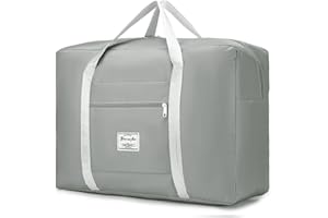 SPAHER Bolsas de Viaje Plegable 55 x 40 x 20 Tui Airways Lufthansa Equipaje de Mano de Cabina Maletas Maternidad Hospital 45L