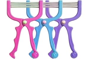 CEDARFINY Epilateur Visage - beauté pour Le Visage, Le Rasoir, Le filage la Main, Épilateur Facial Beauté pour Le Visage Printemps