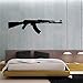 Produktbild wandaufkleber 3d Wandtattoo Wohnzimmer Ak 47 Gun Weapon Militärdekor für Jungen Zimmer Schlafzimmer Wohnzimmer
