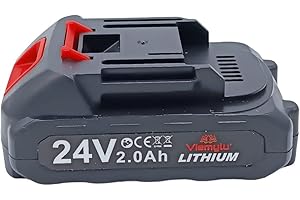viemylu Batteria 24v, 2000mh, Attacco tipoMakita