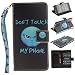 Produktbild Nancen Huawei P8 Lite / P8 Mini (5,0 Zoll) Handytasche / Handyhülle. Flip Etui Wallet Case in Bookstyle - Premium PU Lederhülle Hülle Cover Mit Lanyard / Strap, Standfunktion, Kreditkarte und Brieftasche