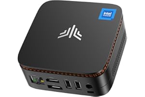 NiPoGi Essenx E1 Mini PC Ιntel Alder Lake-Ν95 (Βeat N5095, fino a 3.4GHz),8GB RAM+256GB M.2 SSD Mini Computer, WiFi 5,Bluetooth4.2, Dual 4K@60Hz Display HDMI2.0 +DP1.4