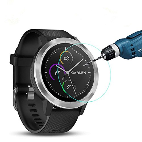 Preisvergleich Produktbild 2 PCS 9H ultrad¨¹nner ausgeglichenes Glas-Schirm-Schutz-Film f¨¹r Garmin Vivoactive 3