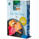 Farmina Pet Foods N&amp;D(ナチュラル&amp;デリシャス) Nd Balık &Ccedil;eşitleri Kedi Konservesi 70 Gr 6 Al 5 &Ouml;de
