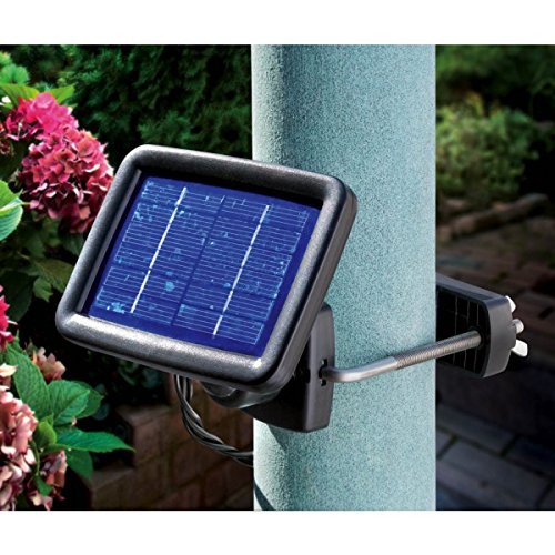 BUVTEC Solarleuchte – Solarspot Trio mit drei Spots schwarz und 2 zusätzlichen Verlängerungskabeln je 5 m esotec - 4