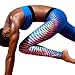 Produktbild Hunpta Frauen Sport Gym Yoga Workout 3D Drucken Fitness Lounge Sporthose (M, Blau)