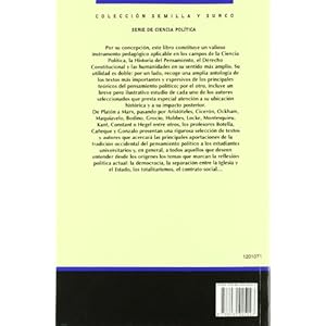 El pensamiento político en sus textos / Political thought in his writings: De Platón a Marx / From Plato to