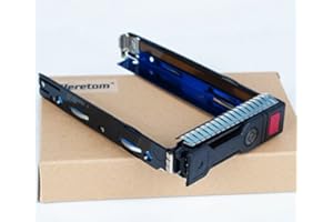 Heretom 3,5 Pollici SAS/SATA Vassoio HDD Tray Caddy 651314-001 651320-001 per HP Proliant Gen8 G8 G9 Gen9 DL160 DL560 DL385 ML350E ML310E SL250S DL380P DL388 DL360 DL360P DL320E Series