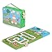 Hauck Sleeper Folding Mattress and Playmat, 60 x 120 cm - Hippo Green