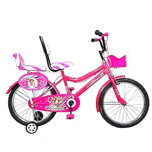 Royal Super Presents Juniors Ride Cycle 14T with Training Wheel, Mudguard for Boys and Girls| 95% Assembled, | Ideal Height : 3 ft + |RoyalSuper Cycle Ideal for 2 to 5 Years