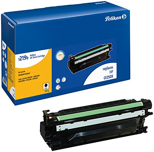 Pelikan Toner-Modul 1219HCb ersetzt HP CE250X, Schwarz, 12900 Seiten